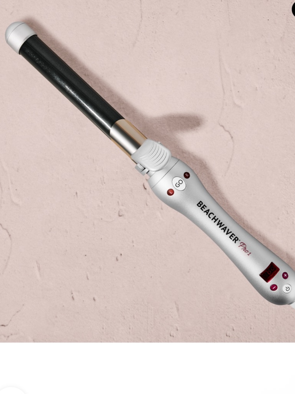 The Beachwaver Pro Series 1 inch Rotating Curling Iron